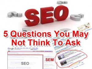 SEO questions