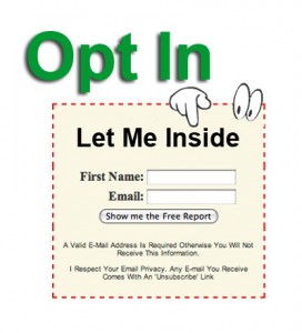 opt in