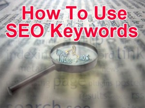 how to use seo keywords