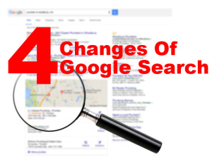 4 changes of google search