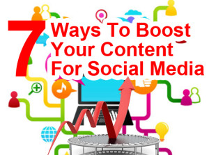 boost your content for social media