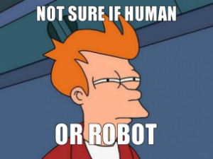 human or robot