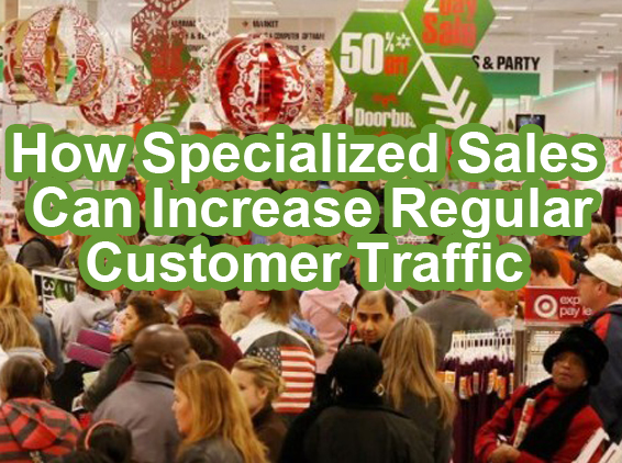 increase customer traffic